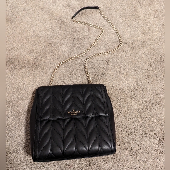 Kate Spade Briar Lane Quilted Black convertible bag - Picture 4 of 4